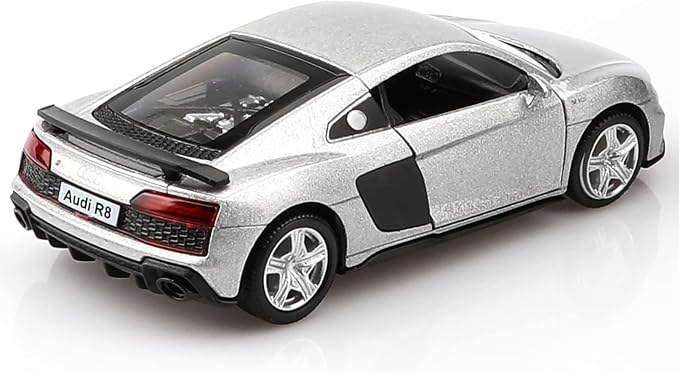 TOKAXI 1/36 Scale Audi R8 Diecast Model Cars,Pull Back Vehicles Toy Cars,Cars Gifts for Boys Girls