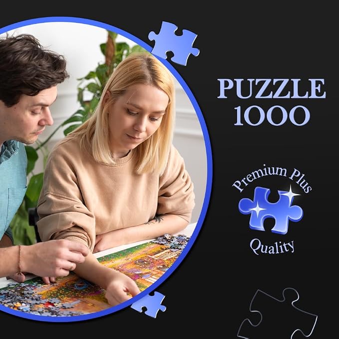 Trefl Premium Plus Quality - Peaceful Cardinal- 1000 Pieces, Perfect Piece Fit, for Adults and Kids 14+