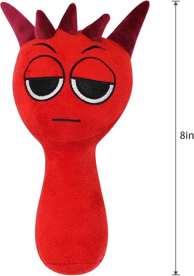 Plush Toys, Horror Games Plushies Toy for Fans, Soft Stuffed Animal Pillow Figure Doll Christmas Birthday Gifts for Adult Kids (6 Pcs)