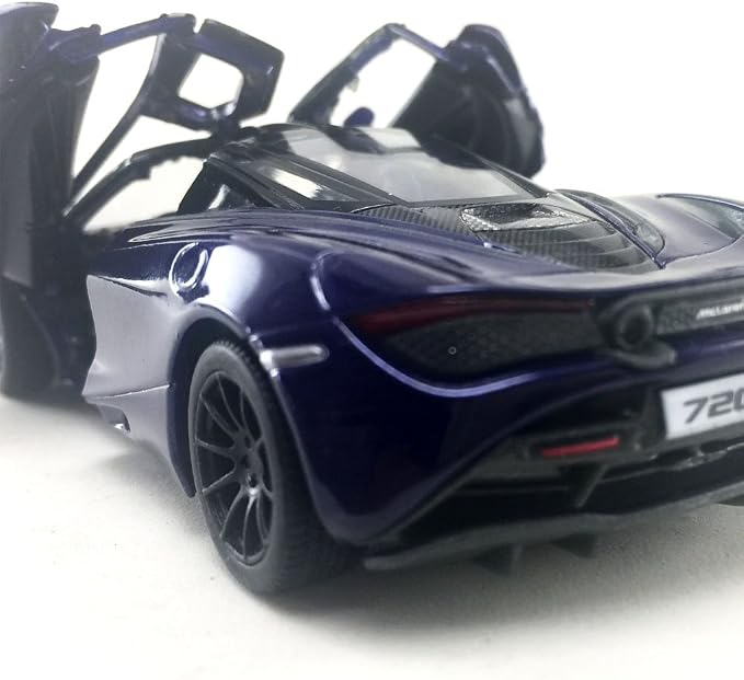 KiNSMART McLaren 720s 5 Inch 1:36 Scale Die Cast Metal Model Toy Super Sports Car (Purple)