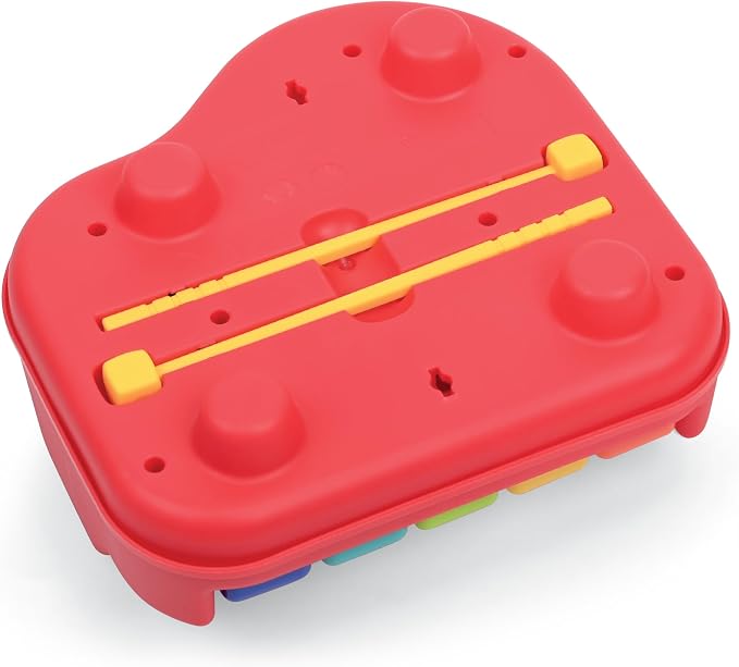 Kidoozie Happy Keys Music Maker - Musical Fun for 12 Months + Toddlers - 2-in-1 Piano & Xylophone!
