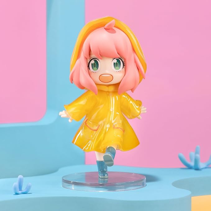 POP MART SPY x Family Anya's Daily Life DLC Series Blind Box Figures, Collectible Toys Home Decorations, Holiday Birthday Gifts for Girls and Boys, Single Box