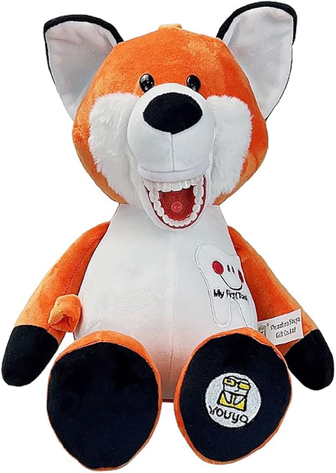 Tooth Fairy Plush Doll, Dental Stuffed Oral Health Presentation Puppet Doll Tooth Fairy Dental Educational Plush Small Size Doll with Teeth for Kids Chidren Boys Girls