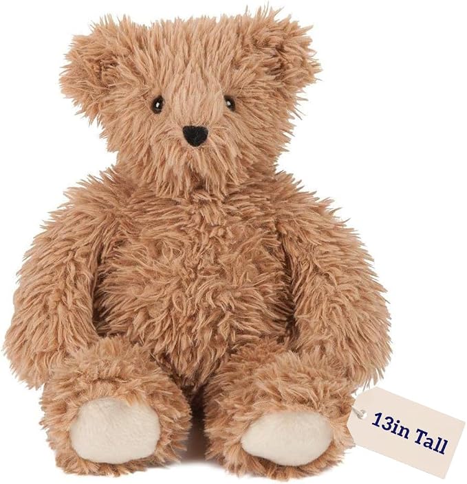 Vermont Teddy Bear Brown Teddy Bear Stuffed Animal | Soft Cozy Plush, Romantic Gift, Recycled Filling, Design in USA | 13 Inch | Super Soft Teddy Bear Collection