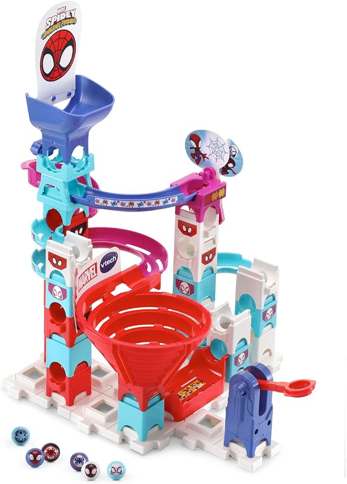 VTech Spidey and His Amazing Friends Marble Rush Go-Spidey-Go! Set