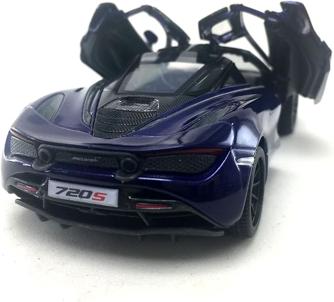 KiNSMART McLaren 720s 5 Inch 1:36 Scale Die Cast Metal Model Toy Super Sports Car (Purple)