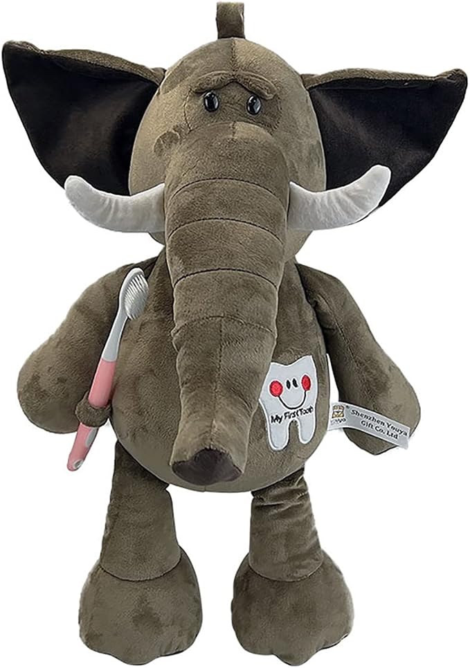 Tooth Fairy Plush Doll, Dental Stuffed Oral Health Presentation Puppet Doll Tooth Fairy Dental Educational Plush Small Size Doll with Teeth for Kids Chidren Boys Girls