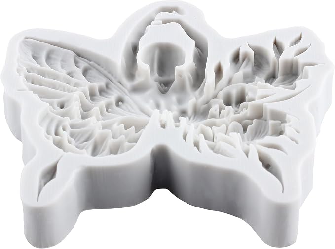Butterfly Fairy Polymer Clay Molds Flower Fairy Silicone Mold for DIY Crafts Epoxy Resin Casting Polymer Clay Tools Craft Air Dry Jewelry Making