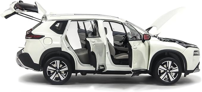 1/18 Scale Diecast Car X-Trail Minicar 2022 For Adults Collection Birthday Present White