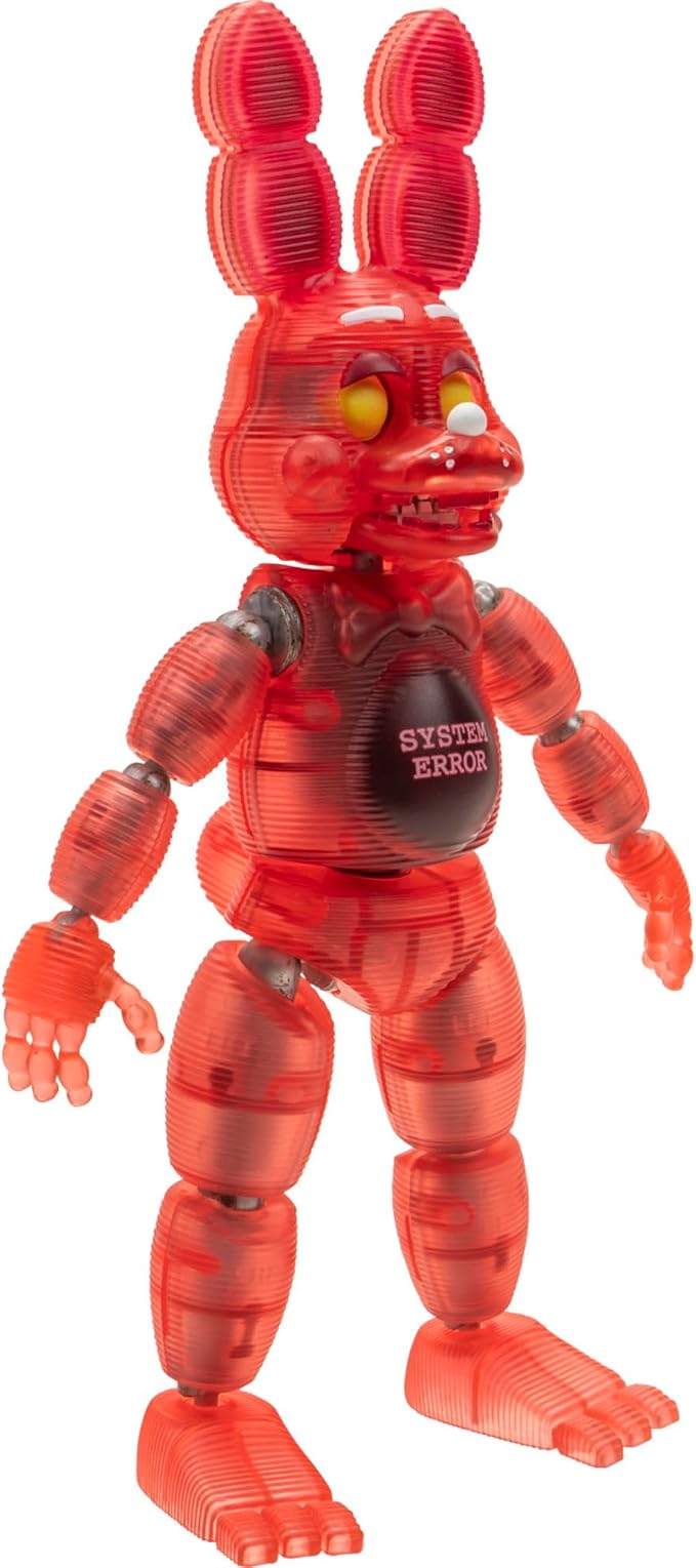 Five Nights at Freddy’s Endo-Series Collector Figure - 6-Inch Endo-1 with Swapable Toy Bonnie and System Error Toy Bonnie Parts