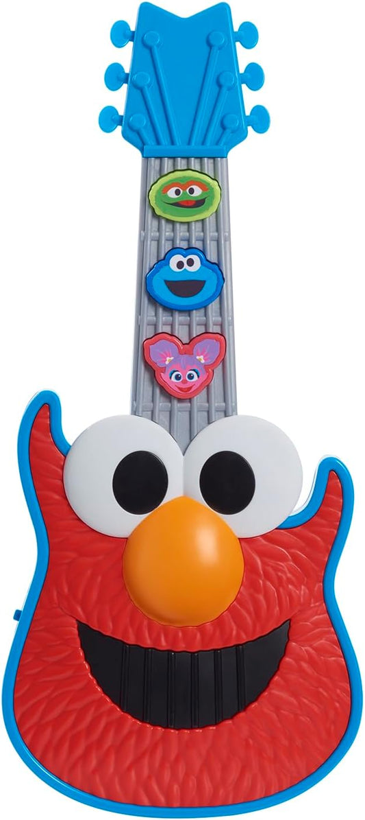 Sesame Street Rock with Elmo Guitar, Dress Up and Pretend Play, Lights and Sounds Preschool Musical Toy