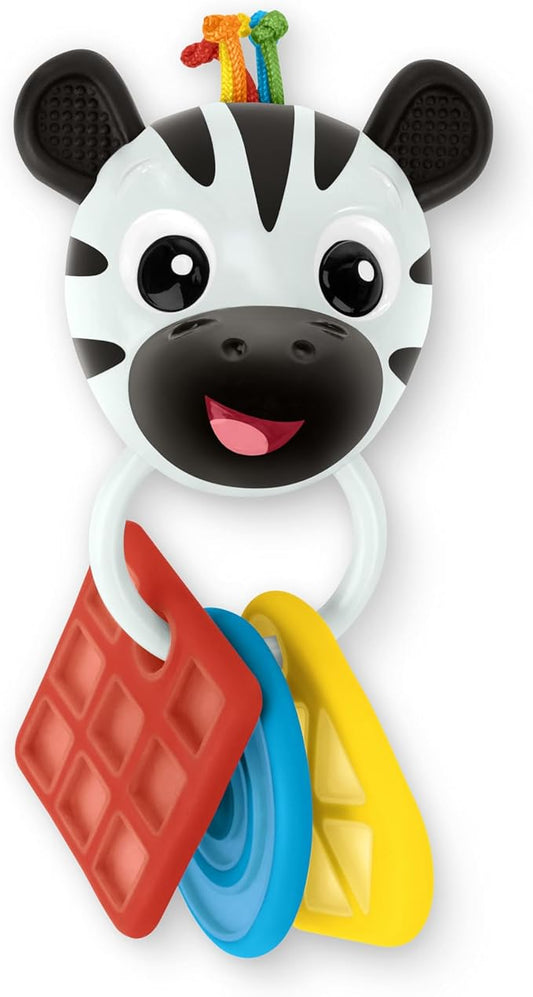 Baby Einstein Shake-a-Shape Zen Teether Toy, Multisensory, Ages 3 Months and Up