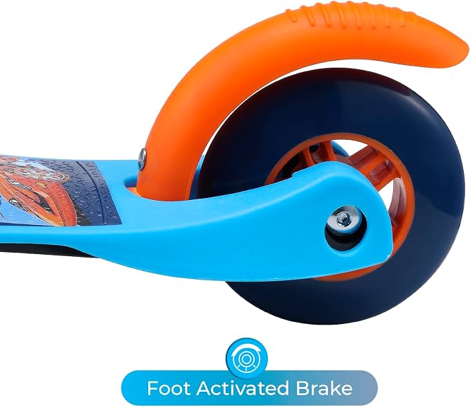 Kick Scooter for Kids, 3 Wheel Self Balancing, Light Up LED Wheels