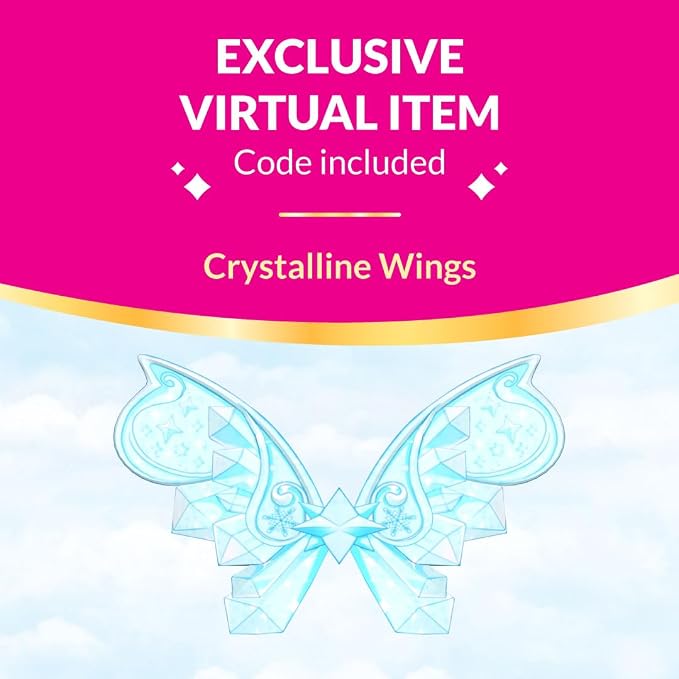 Royale High 3” Ice Fairy Fashion Doll - 1 Figure with 9 Fashion Accessories - Virtual Item Code Included - Series 2 - Ages 5+