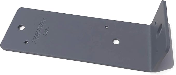 SW60 | Sturdi-Wall Drill Set Bracket 2x6 Universal | Heavy Duty Concrete Anchor Bracket for Post Frame Pole Barn Construction Concrete Foundation | Tri State Perma-Column