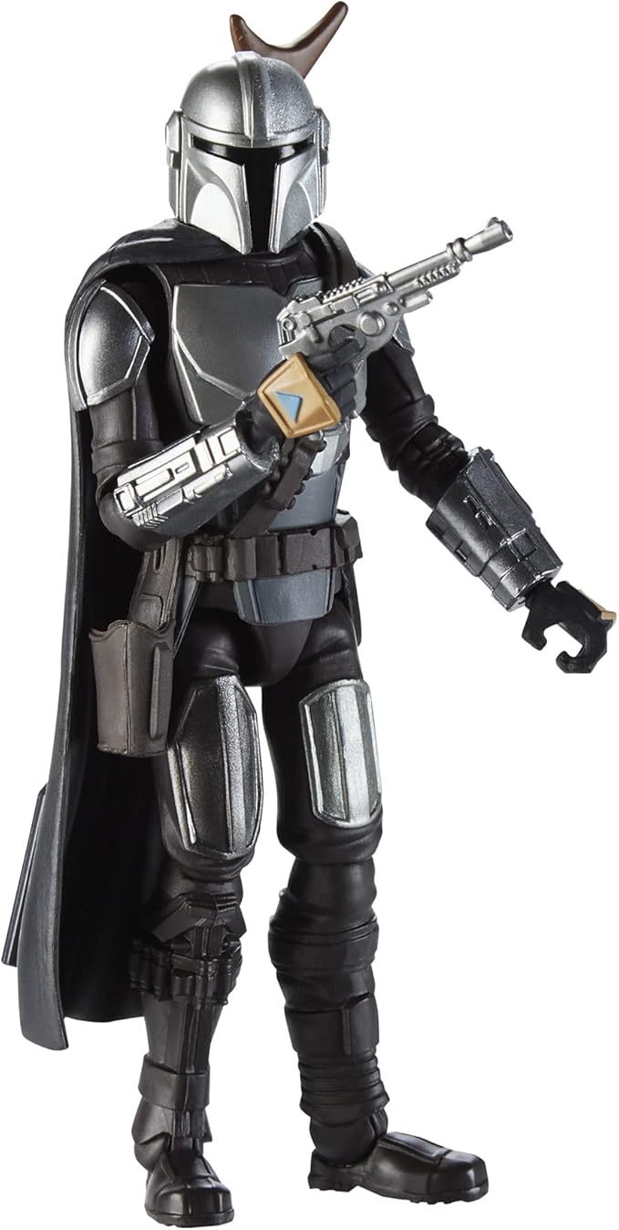 STAR WARS Galaxy of Adventures The Mandalorian 5-Inch-Scale Figure 2 Pack with Fun Blaster Accessories, Toys for Kids Ages 4 and Up (Amazon Exclusive)