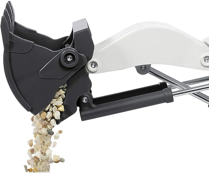 Siku 1798, Liebherr R9800 Mining Excavator, 1:87, Metal/Plastic, White, Functional Folding Shovel
