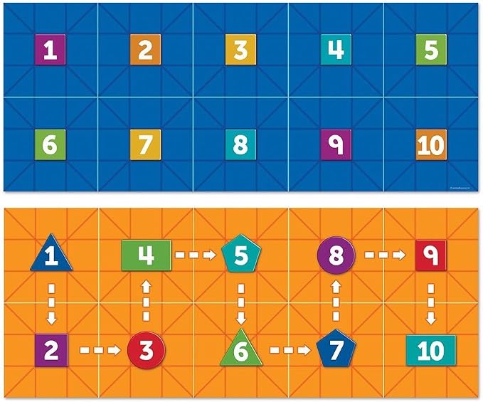 Learning Resources Code & Go Robot Mouse Math Pack, Screen-Free Coding & Math Expansion Set, Early STEM Learning for Kids Ages 5+