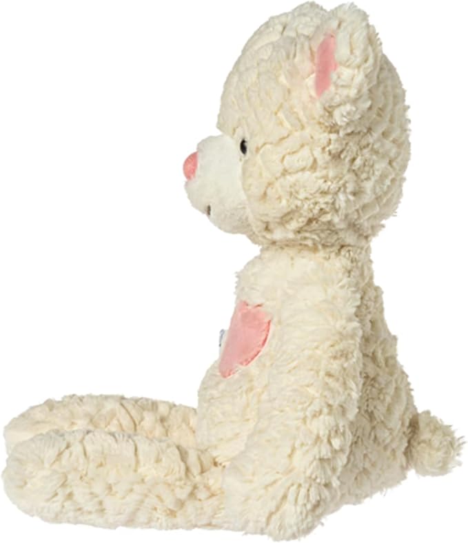 Mary Meyer Teddy Bear - Putty Collection Super Soft Stuffed Animal Plush Classic Toy Plushie, 17" Large, Warm & Fuzzy Cream with Pink Heart