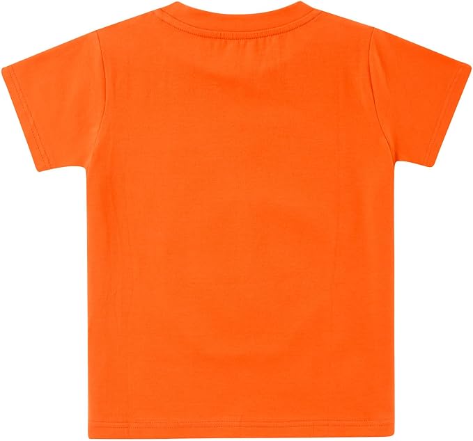 Funnycokid Toddler Boys Shirts Graphic T-Shirt Kids Short Sleeve Tees 2-7 Years