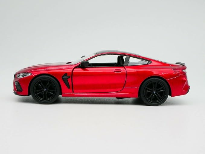 KiNSMART BMW M8 Competition 1:36 Scale 5" Die Cast Metal Model Toy Super Car w/Pullback Action (Red)