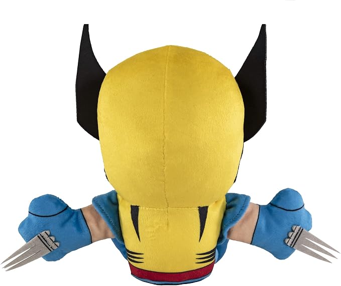 Bleacher Creatures Marvel Wolverine 8" Kuricha Sitting Plush- Soft Chibi Inspired Toy