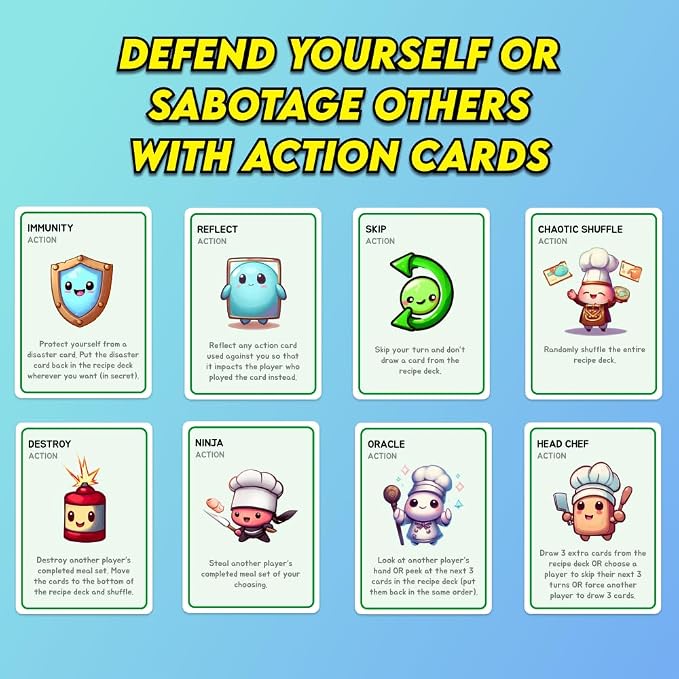 Asian Food Card Game | Family-Friendly Strategy Game for Adults, Teens, & Kids | Ages 7+ | 2-6 Players | Average Playtime 10-30 Minutes