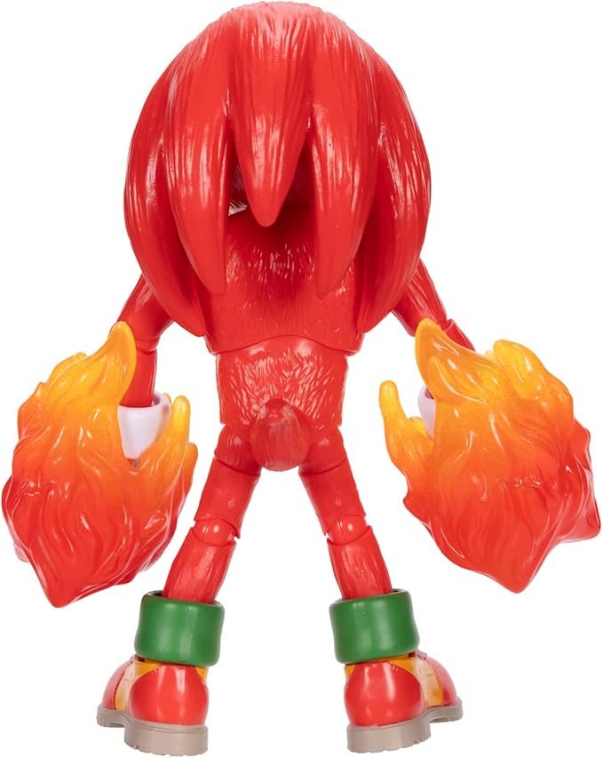 Sonic 3 The Hedgehog The Movie - 5" Knuckles Action Figure - Articulated Figure - Jakks Pacific