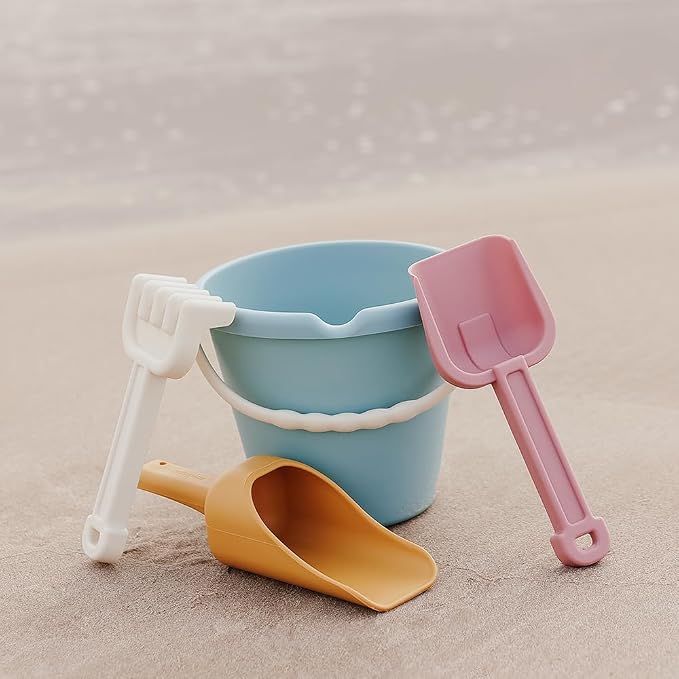 Miniland ECO Junior Sand Set - Beach Toy for Children with Different Tools to Play in The Sand