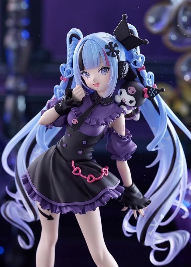 Hatsune Miku Figure, Yuki Miku x Kromi, Trio-Try-iT Figure, Size: Approx. 7.5 inches (19 cm)