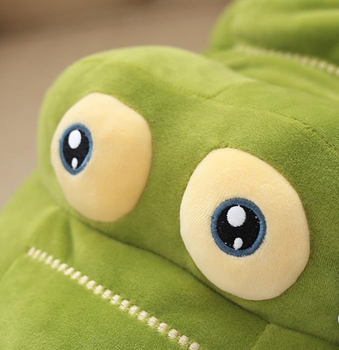 Crocodile Plush Toy Stuffed Animal 26 Inch Green Large Giant Alligator Animal Stuffed Plushies Super Soft Cute Cuddly Pillow Cushion Stuff Dolls Xmas Gift for Children Kid Boys Girls, 26Inches