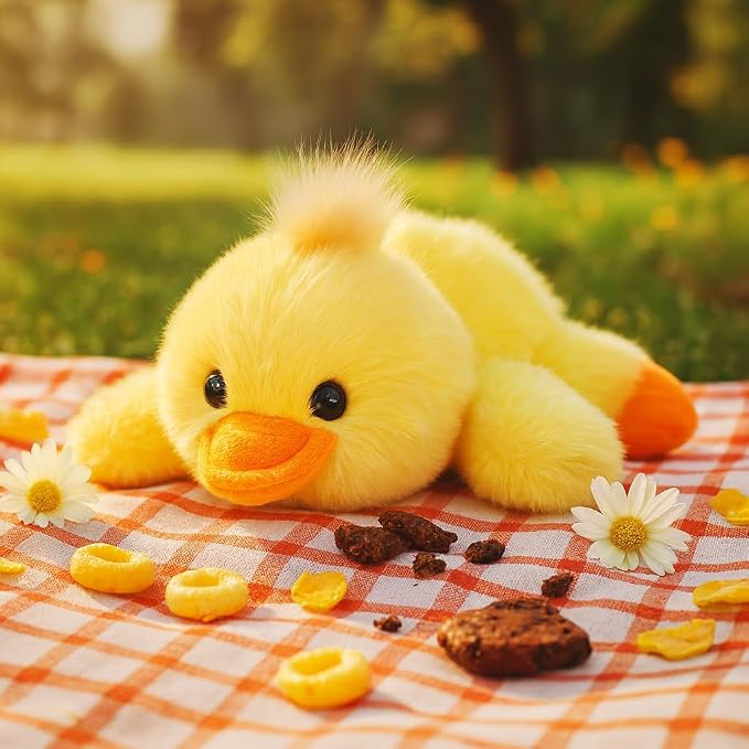 Adorable Duck Stuffed Animal Soft Duck Plush Toy Cute Birthday Gifts for Boys Girls Kids Toddlers