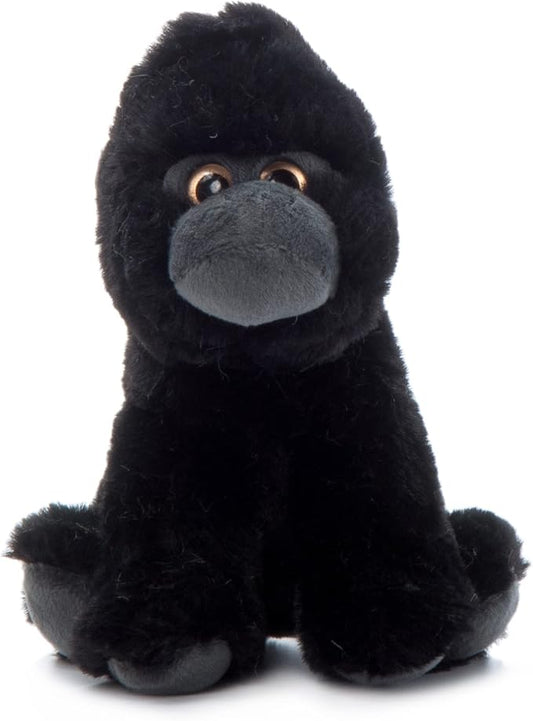 The Petting Zoo Gorilla Stuffed Animal Plushie, Gifts for Kids, Wild Onez Babiez Zoo Animals, Gorilla Plush Toy 6 inches