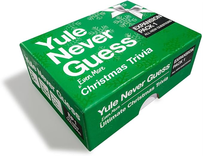 Christmas Trivia Game - Christmas Games for Family Party - Christmas Family Games Expansion Pack 1