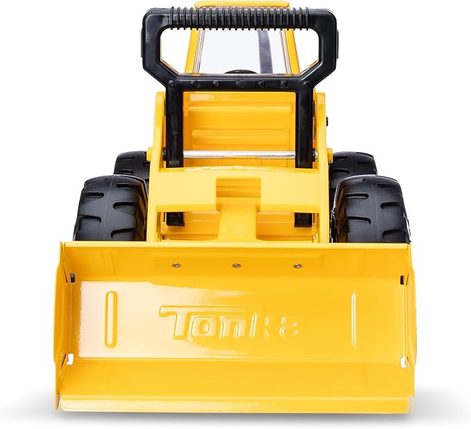Tonka Retro Collector's Edition - Made with 2X More Steel, Kids Construction Toy, Metal Truck, Toy Truck for Boys and Girls, Kids, Toddlers, Ages 3+, Front Loader - Amazon Exclusive