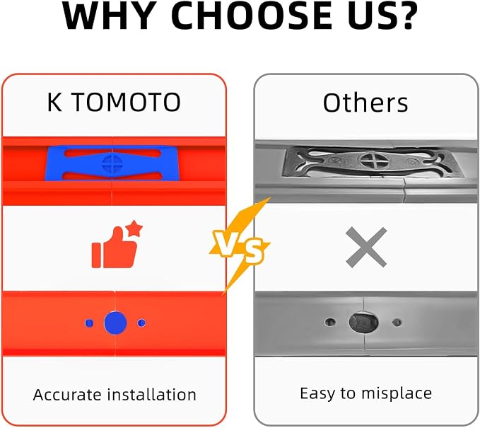 [60 Pack] K TOMOTO Racetrack Connectors Compatible with Hot Wheels | Blue Pieces for Race Track Sets