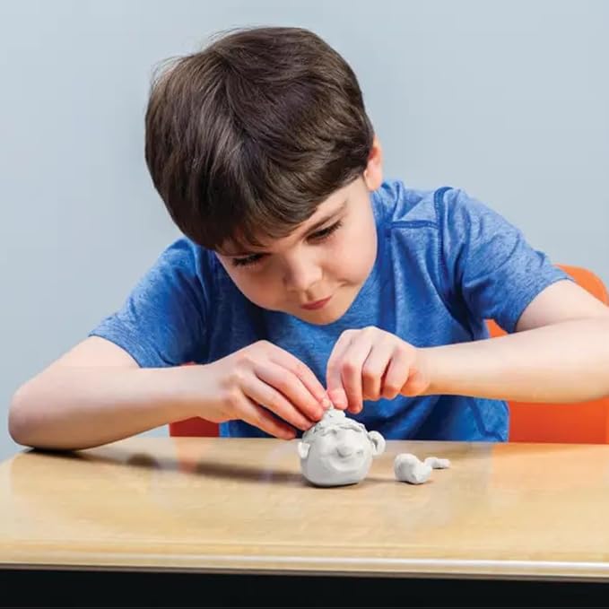 Prang Modeling Clay, White, 1 lb. Block, Case of 12 Blocks, 192 oz. Total | Pliable, Non-Hardening, Non-Staining, Easy Clean-Up, Perfect for Preschool and Elementary Aged Children