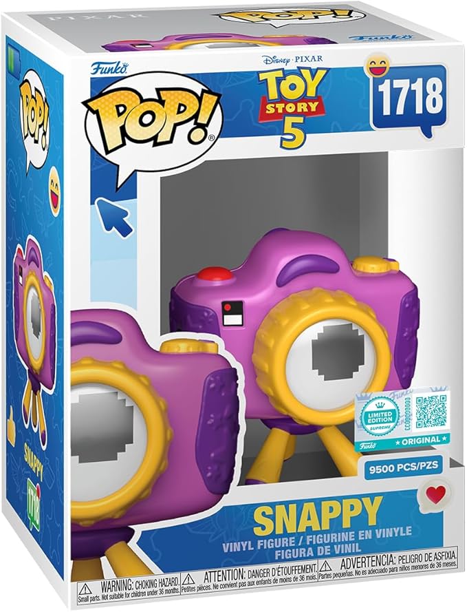 Funko Pop! Supreme LE: Toy Story 5 - Snappy - Collectable Vinyl Figure - Gift Idea - Official Merchandise - Toys for Kids & Adults - Pixar Fans - Model Figure for Collectors