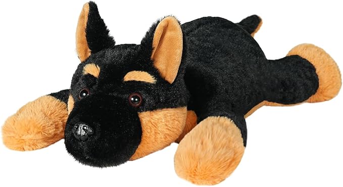 CSVBTRF Weighted Stuffed Animals, 4.1 lbs 20" German Shepherd Plush Hugging Pillow, German Shepherd Dog Stuffed Animal Gifts for Kids Boys and Girls