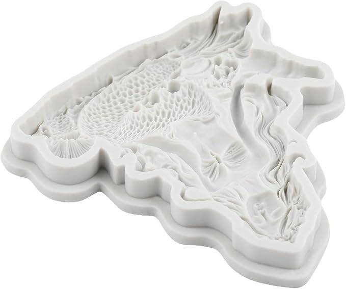 Mermaid Silicone Molds Mermaid Polymer Clay Mold for DIY Craft Epoxy Resin Casting Polymer Clay Tools Crafts Air Dry Jewelry Making