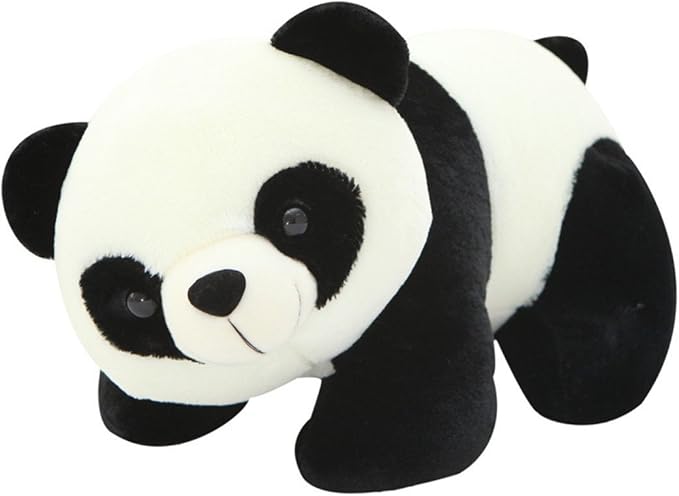 Stuffed Panda Animal Plush Toy 12 Inches Animal Stuffed Plushies Super Soft Cute Cuddly Pillow Cushion Stuff Dolls Birthday Xmas Gifts for Children Kids Boys Girls Room Decor Bedtime, 12Inches