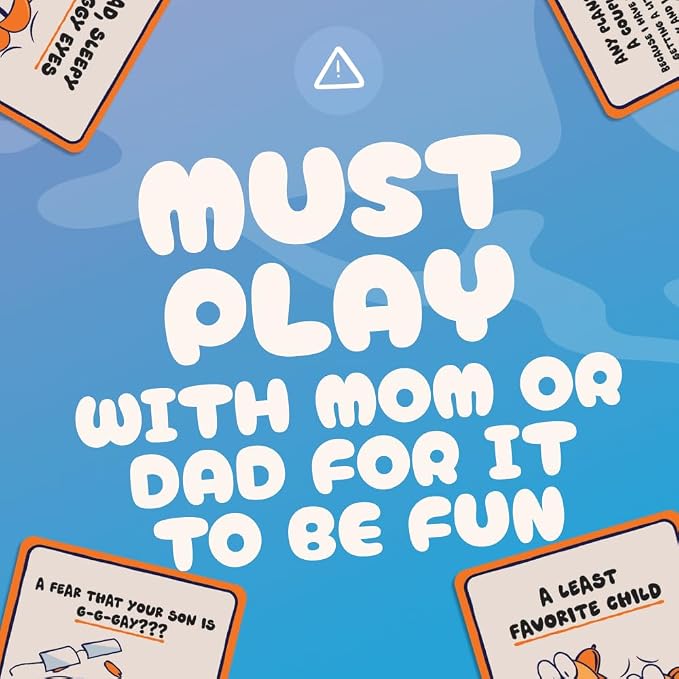 Go F Yourself Mom & Dad! – The Grown Up Go Fish Card Game You've Always Wanted | Hilarious Party Game for Grown Ups, 2+ Players | 104 Cards, 26 Unique Pairs