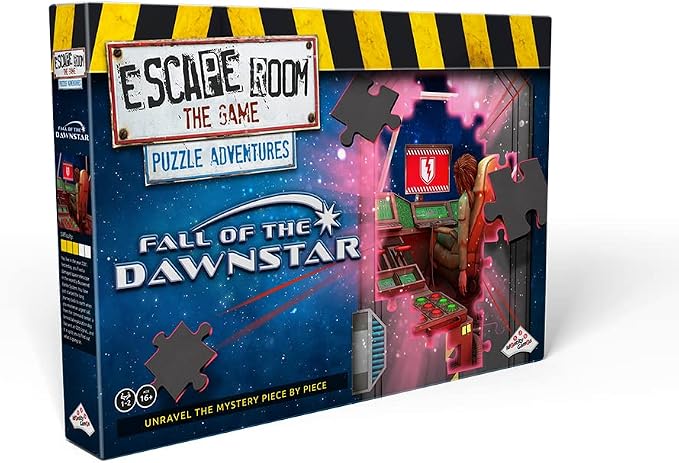 Escape Room The Game Puzzle Adventures The Fall of the Dawnstar | Jigsaw Puzzle and Escape Room in One for Adults and Teens (English Version)