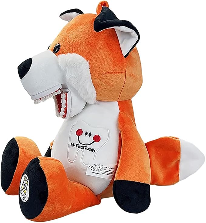 Tooth Fairy Plush Doll, Dental Stuffed Oral Health Presentation Puppet Doll Tooth Fairy Dental Educational Plush Small Size Doll with Teeth for Kids Chidren Boys Girls