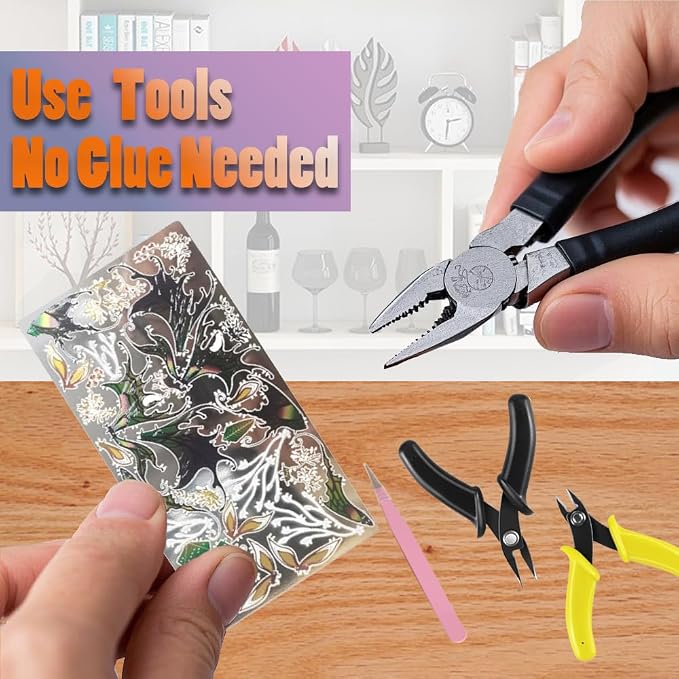 3D Metal Puzzles for Adults,Butterfly Model Building Kits,Cute Insect Design,Brain Teaser Puzzle,DIY Mechanical Assembly Kit Creative Ornament Suitable for Home Decor Art Craft (Black)