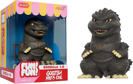 Super7 Fun! Fun! Toho Godzilla Minus One Vinyl Figure - 5" Toho Godzilla Action Figure Kaiju - Classic Movie Monster Fans Collectibles & Retro Toys – Movie Model for Collectors & Display Figurine