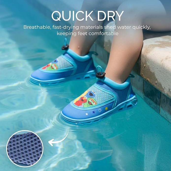 Toy Story Cars Boys Water Shoes Kids Sandals Lightning McQueen Woody Buzz Lightyear Monster Jam Grave Digger Pool Aqua Socks Bungee Waterproof Quick Dry 5-10 Toddler 11-12 Little Kid