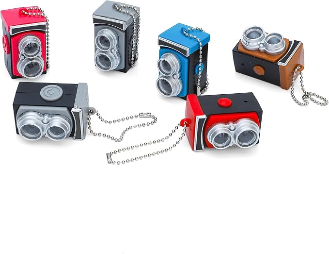 ONEST 6 Pieces Mini Camera Toys for Doll Accessories Miniature Cameras Ornament Mini Dollhouse Toy Vintage Prop Camera for Mini Decoration Furniture Accessories Photography Props