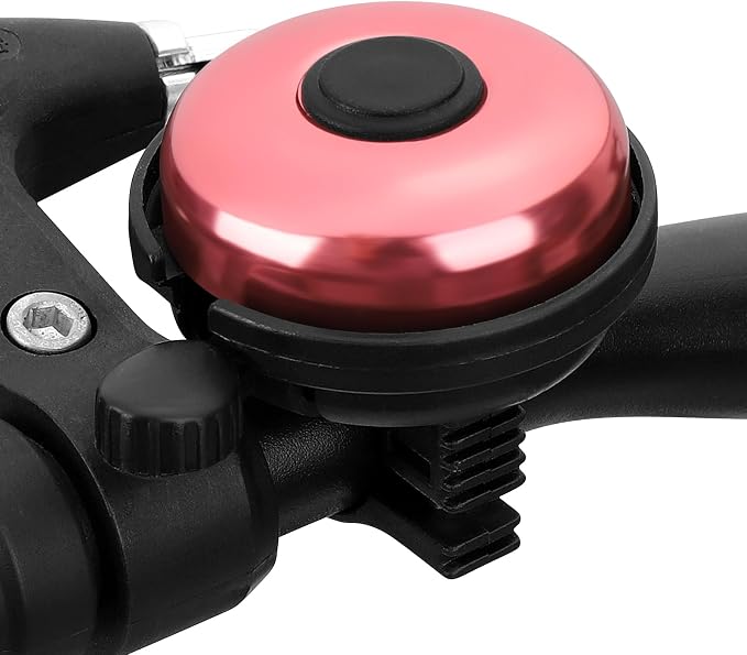 Accmor Classic Bike Bell, Aluminum Bicycle Bell, Loud Crisp Clear Sound Bicycle Bike Bell for Adults Kids