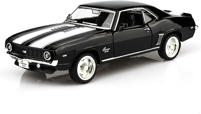TOKAXI 1/36 Scale Chevrolet 1969 Camaro SS Diecast Cars Models,Pull Back Vehicles Toy Cars,Cars Gifts for Boys Girls